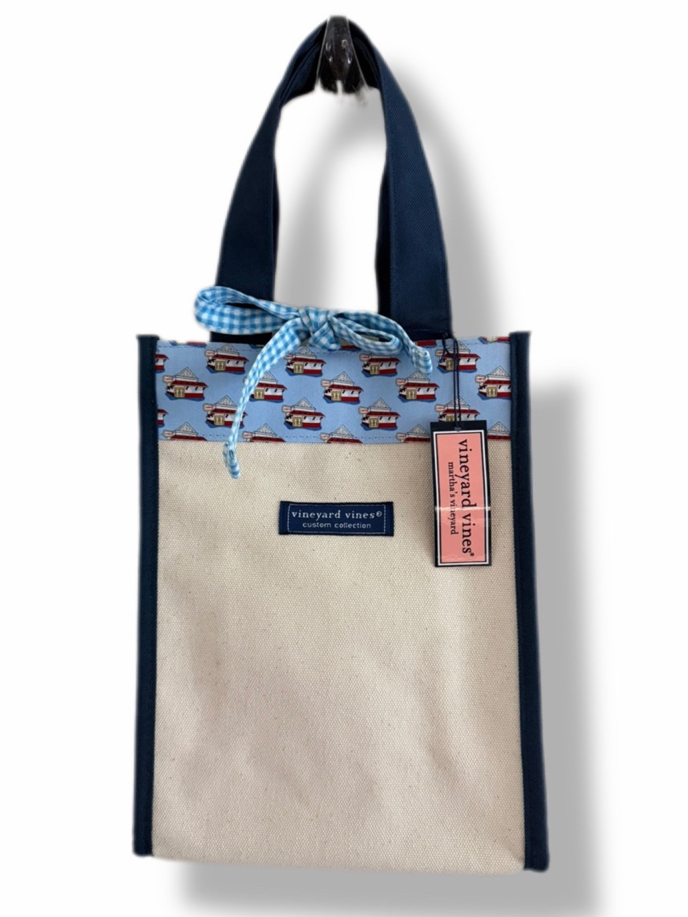 Vineyard Vines Custom Collection Wine Bottle Tote Bag NWT